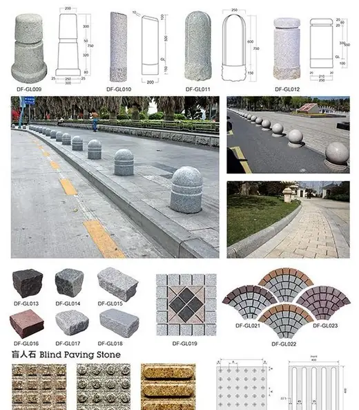 Garden carving and landscape stone products