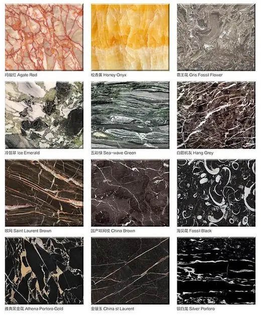 Marble sample collection