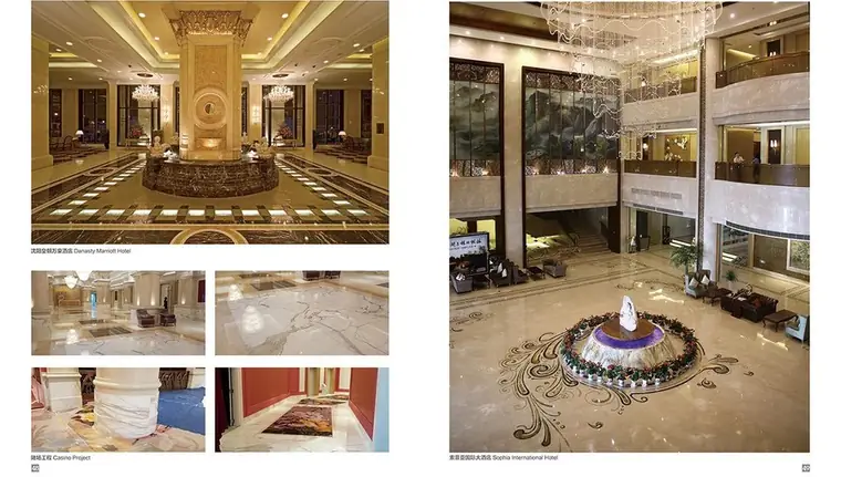 Oriental Stone hotel and interior project references